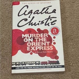 Murder on the Orient Express — White & Red Cover Paperback